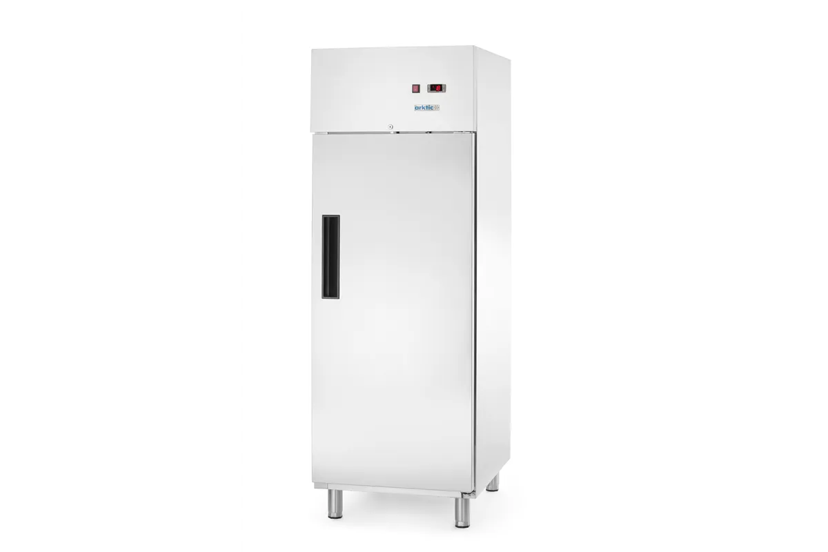 Szafa chłodnicza, 1-drzwiowa, GN 2/1, 465L, 230V/250W, 700x880x2043mm Arktic 236673
