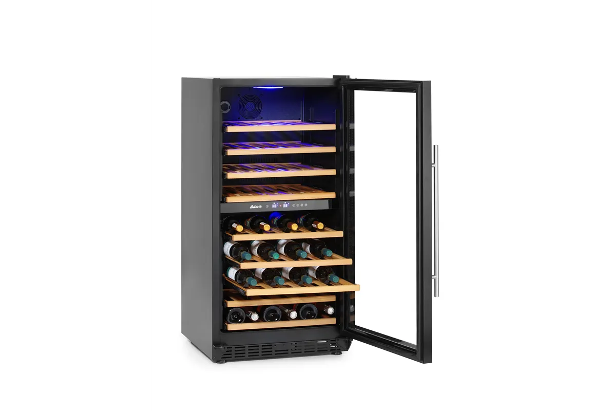 Lodówka do wina 2-strefowa, 72 butelki, 232L, 220-240V/110W, 595x675x1215mm Arktic 237557