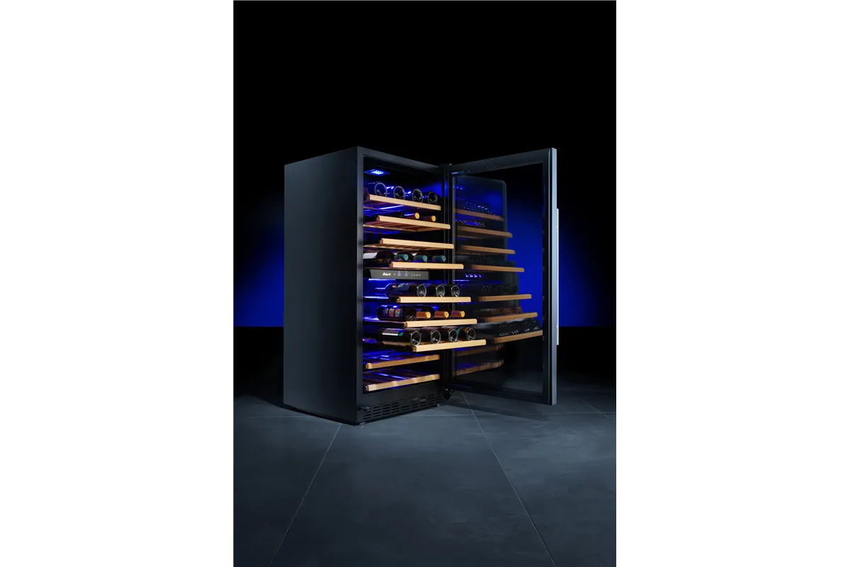 Lodówka do wina 2-strefowa, 72 butelki, 232L, 220-240V/110W, 595x675x1215mm Arktic 237557