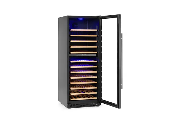 Lodówka do wina 2-strefowa, 135 butelki, 387L, 220-240V/130W, 595x675x1625mm Arktic 237564