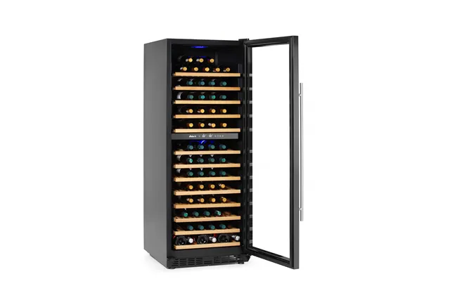 Lodówka do wina 2-strefowa, 135 butelki, 387L, 220-240V/130W, 595x675x1625mm Arktic 237564