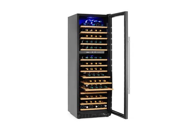 Lodówka do wina 2-strefowa, 160 butelek, 447L, 220-240V/150W, 595x730x1784mm Arktic 237595