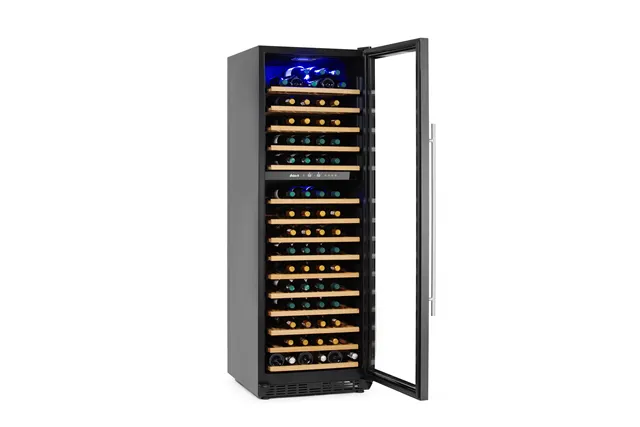 Lodówka do wina 2-strefowa, 160 butelek, 447L, 220-240V/150W, 595x730x1784mm Arktic 237595