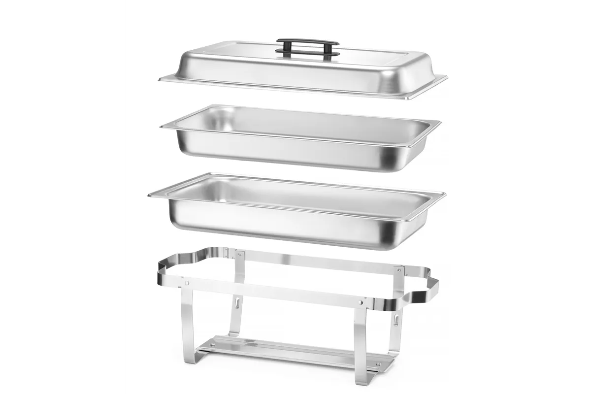 Podgrzewacz na pastę – zestaw 4 szt., GN 1/1, 7,5L, 600x355x305mm Hendi 238837