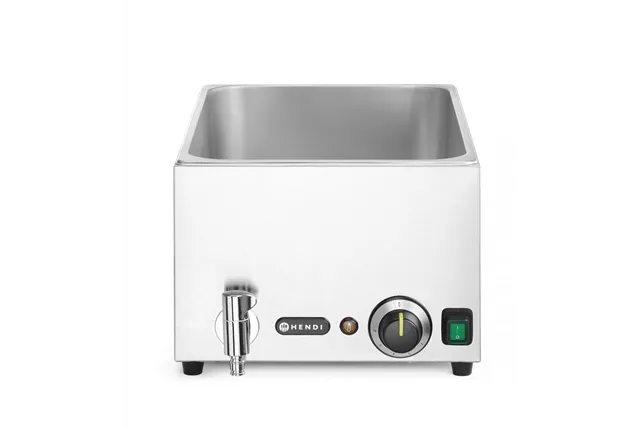 Zestaw: Bemar HENDI Ranger z kranem spustowym + 3x GN 1/3 z pokrywką , GN 1/1, 230V/1000W, 605x332x242mm Hendi 238868