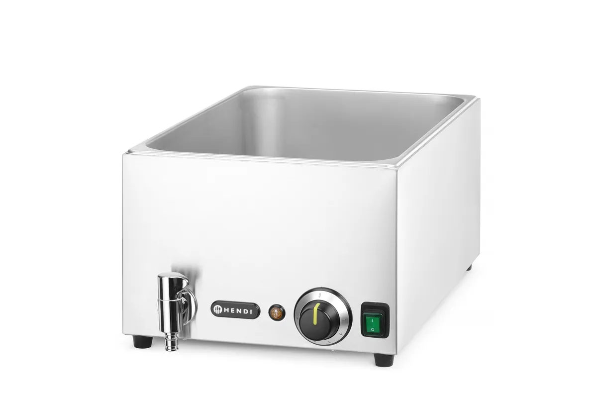 Bemar z kranem spustowym HENDI Ranger, GN 1/1, 230V/1000W, 576x334x241mm Hendi 238912