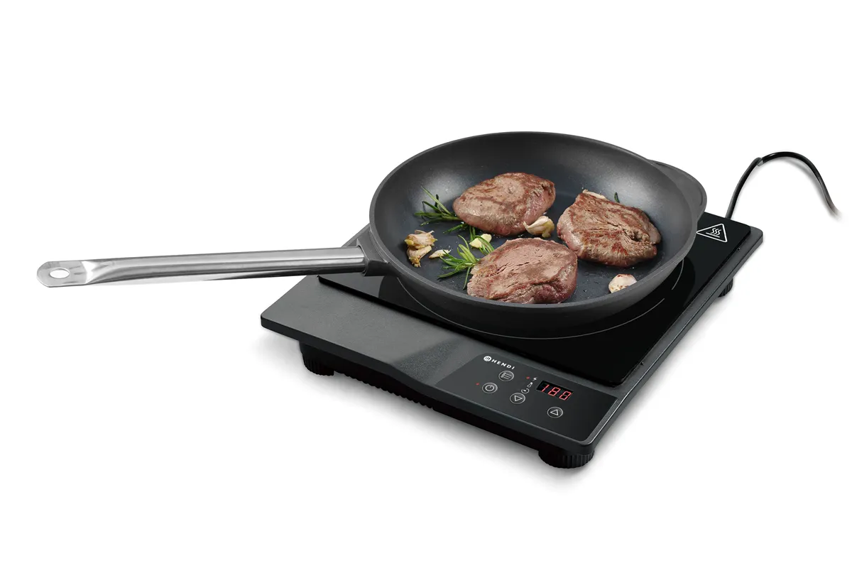 Kuchenka indukcyjna 1800, Kitchen Line, 230V/1800W, 319x355x67mm Hendi 239209