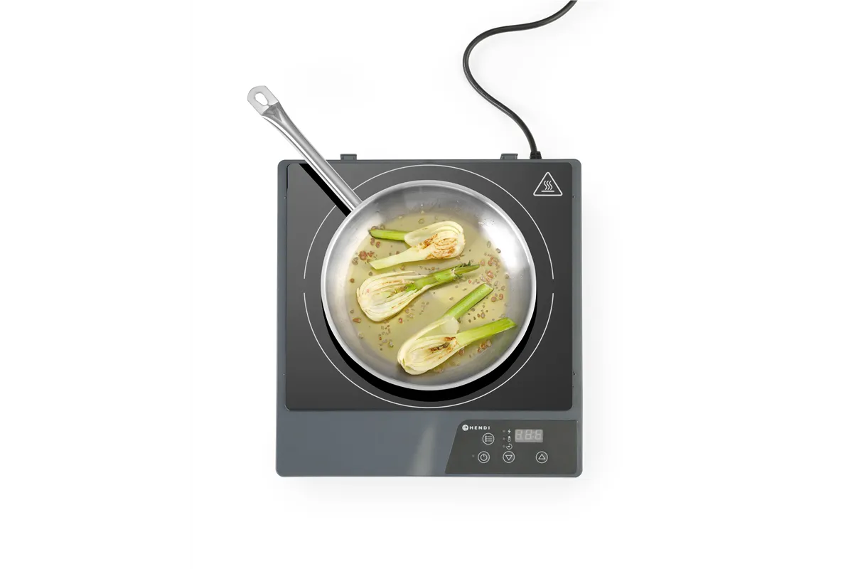 Kuchenka indukcyjna 1800, Kitchen Line, 230V/1800W, 319x355x67mm Hendi 239209