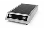 Kuchenka indukcyjna podwójna 7000, Profi Line, 400V/7000W, 405x700x145mm Hendi 239346