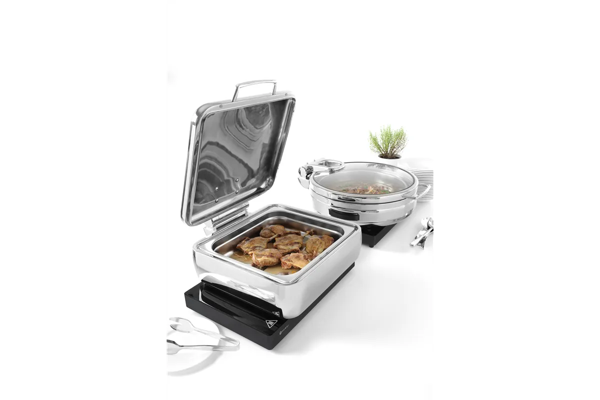 Płyta grzewcza indukcyjna Kitchen Line, Kitchen Line, 230V/800W, 460x315x61mm Hendi 239384