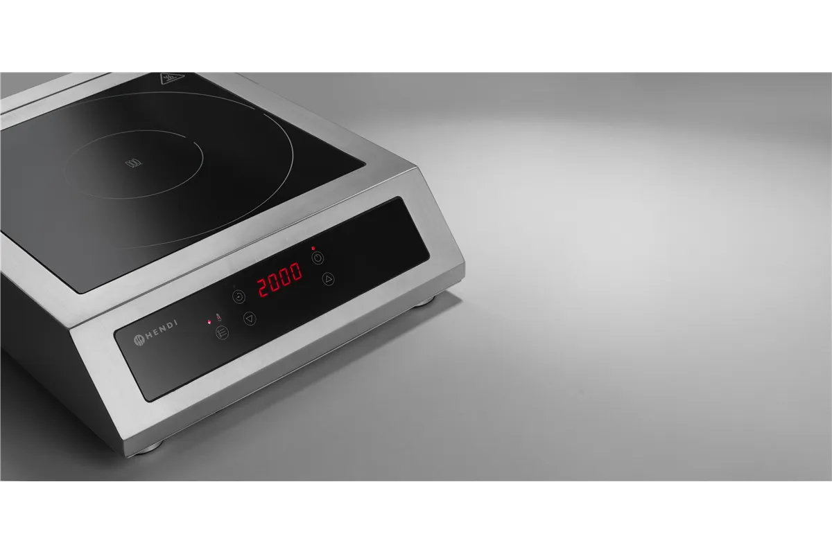 Kuchenka indukcyjna 3500 D XL, Profi Line, 230V/3500W, 390x560x120mm Hendi 239698