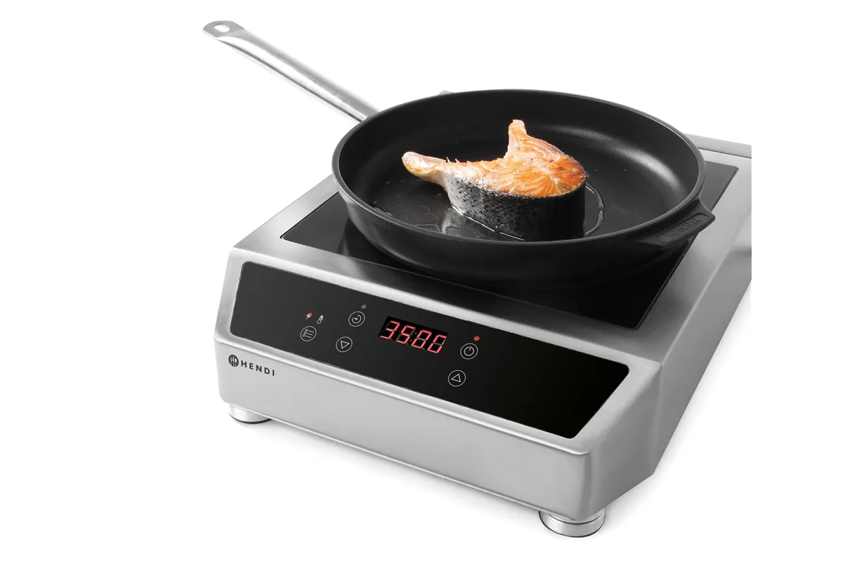 Kuchenka indukcyjna 3500 D, Profi Line, 230V/3500W, 342x431x116mm Hendi 239711