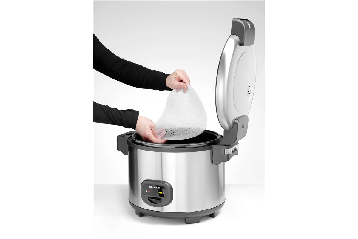 Urządzenie do gotowania ryżu i kaszy , 5,4l, Profi Line, 5,4L, 230V/1950W, 513x422x380mm Hendi 240403