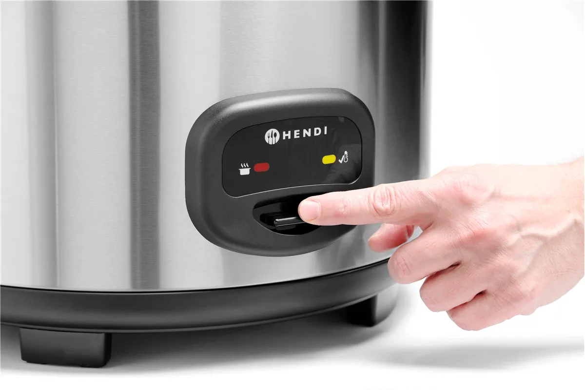 Urządzenie do gotowania ryżu i kaszy , 5,4l, Profi Line, 5,4L, 230V/1950W, 513x422x380mm Hendi 240403