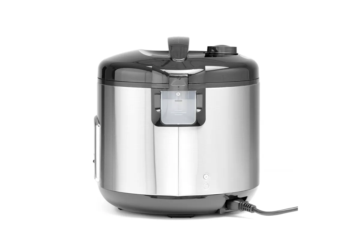 Urządzenie do gotowania ryżu i kaszy z funkcją gotowania na parze, 1,8l, Profi Line, 1,8L, 230V/700W, ⌀280x285mm Hendi 240410
