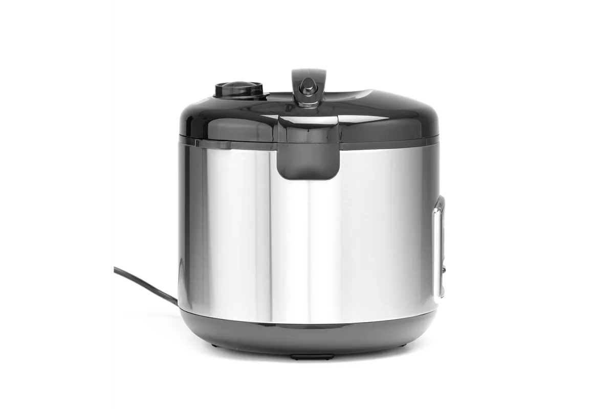 Urządzenie do gotowania ryżu i kaszy z funkcją gotowania na parze, 1,8l, Profi Line, 1,8L, 230V/700W, ⌀280x285mm Hendi 240410