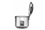 Urządzenie do gotowania ryżu i kaszy z funkcją gotowania na parze, 1,8l, Profi Line, 1,8L, 230V/700W, ⌀280x285mm Hendi 240410