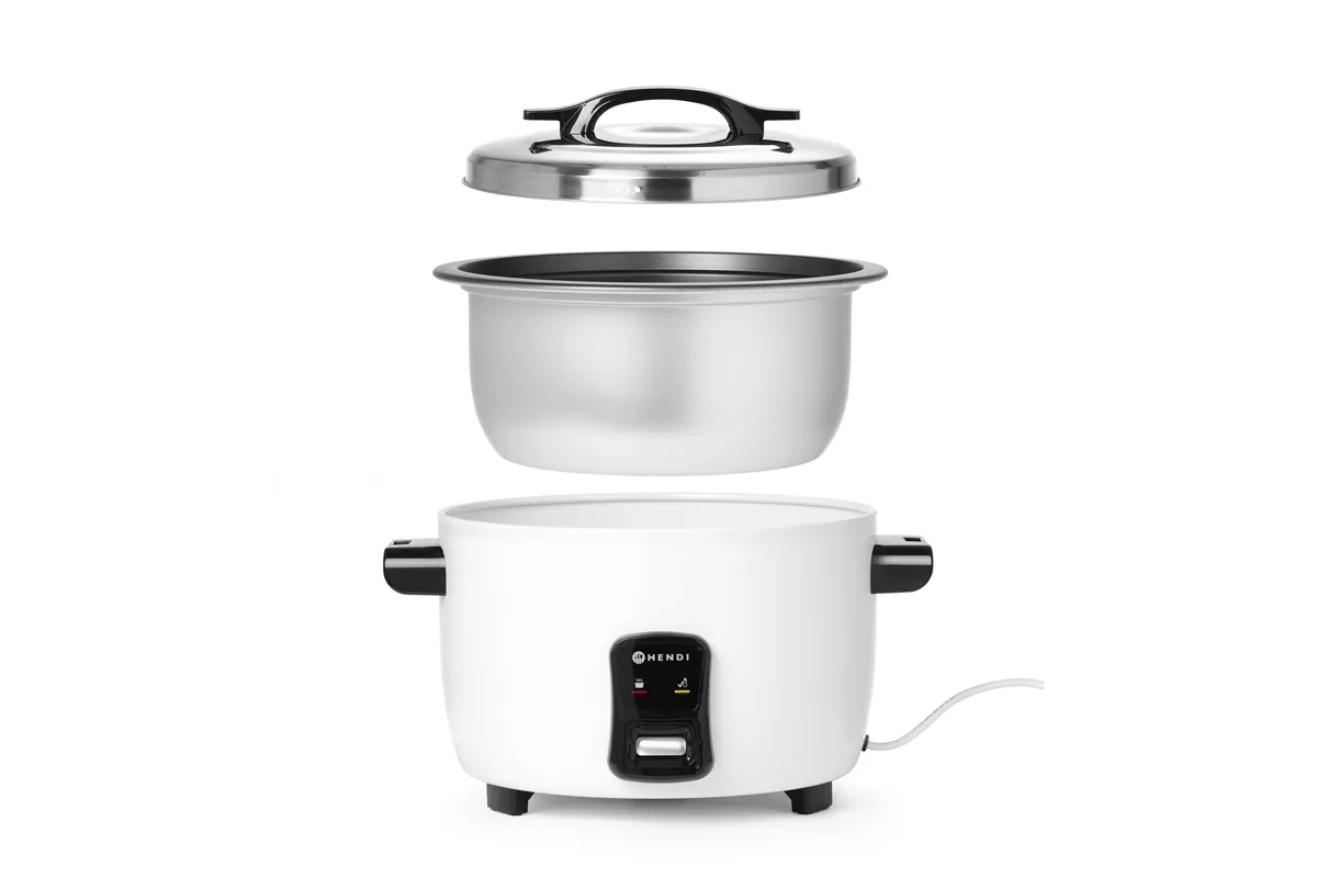 Urządzenie do gotowania ryżu i kaszy 4,2l, Kitchen Line, 4,2L, 230V/1550W, 420x380x240mm Hendi 240441