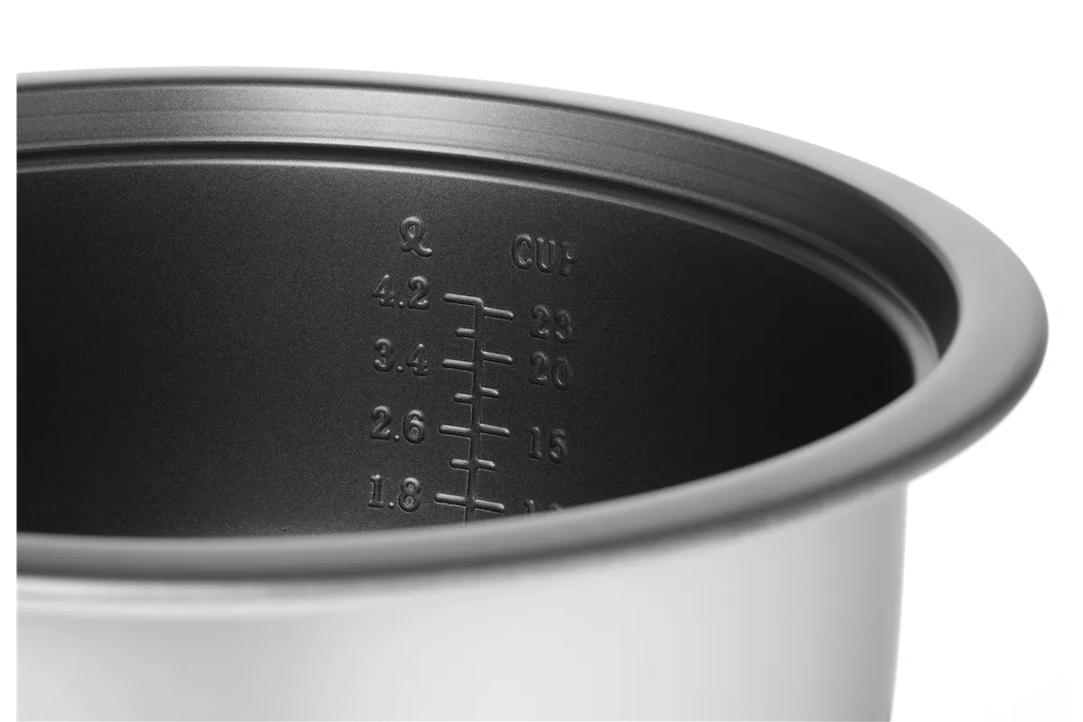 Urządzenie do gotowania ryżu i kaszy 4,2l, Kitchen Line, 4,2L, 230V/1550W, 420x380x240mm Hendi 240441