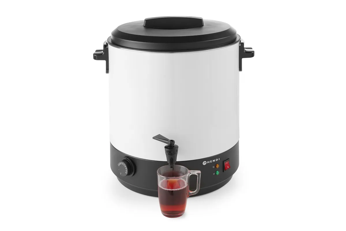 Warnik, 25L, biały, 230V/2500W, 435x441x500mm Hendi 240601