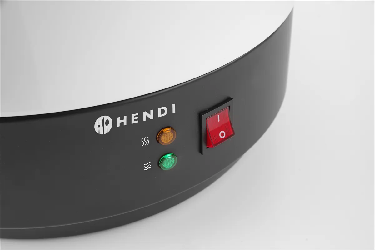 Warnik, 25L, biały, 230V/2500W, 435x441x500mm Hendi 240601