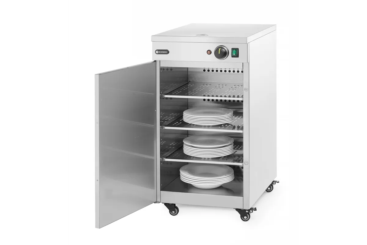 Podgrzewacz do talerzy pojedynczy, 230V/400W, 393x571x766mm Hendi 250167