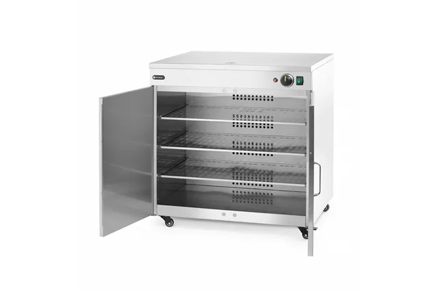 Podgrzewacz do talerzy podwójny, 230V/800W, 735x589x766mm Hendi 250174