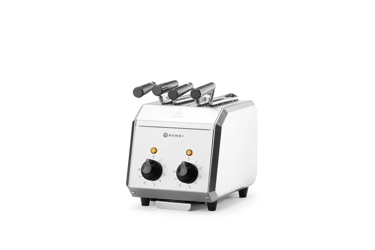 Toster kanapkowy, 230V/1200W, 215x300x270mm Hendi 261163