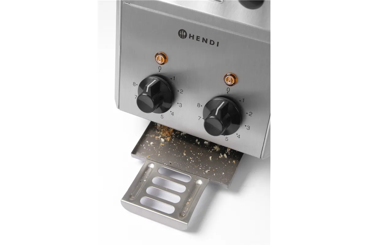 Toster kanapkowy, 230V/1200W, 215x300x270mm Hendi 261163