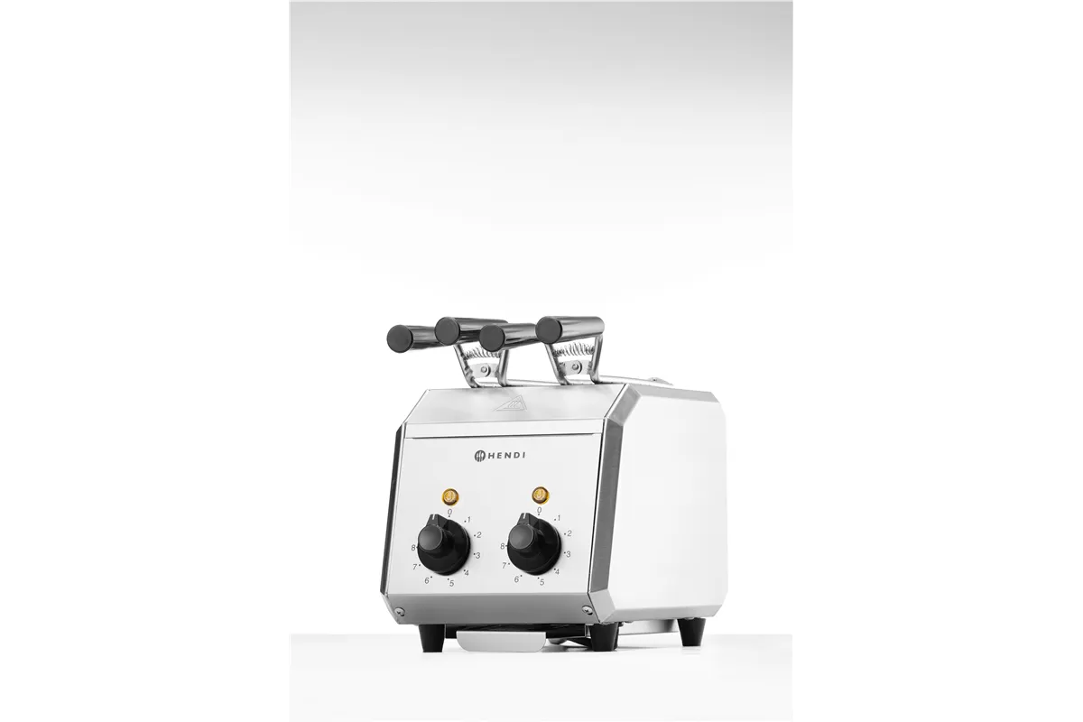 Toster kanapkowy, 230V/1200W, 215x300x270mm Hendi 261163