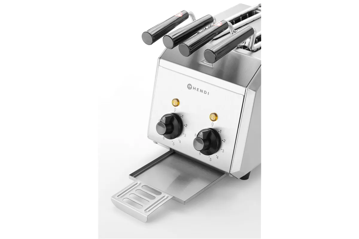 Toster kanapkowy, 230V/1200W, 215x300x270mm Hendi 261163