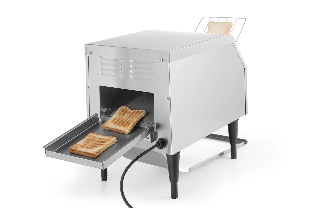 Toster przelotowy pojedynczy, 220-240V/1340W, 288x368x410mm Hendi 261200