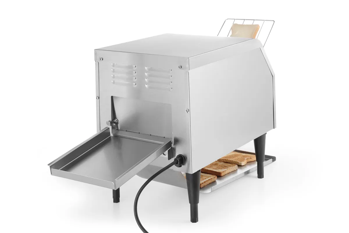 Toster przelotowy pojedynczy, 220-240V/1340W, 288x368x410mm Hendi 261200