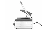 Grill kontaktowy pojedynczy, góra i dół ryflowane, 230V/1800W, 310x375x216mm Hendi 263501