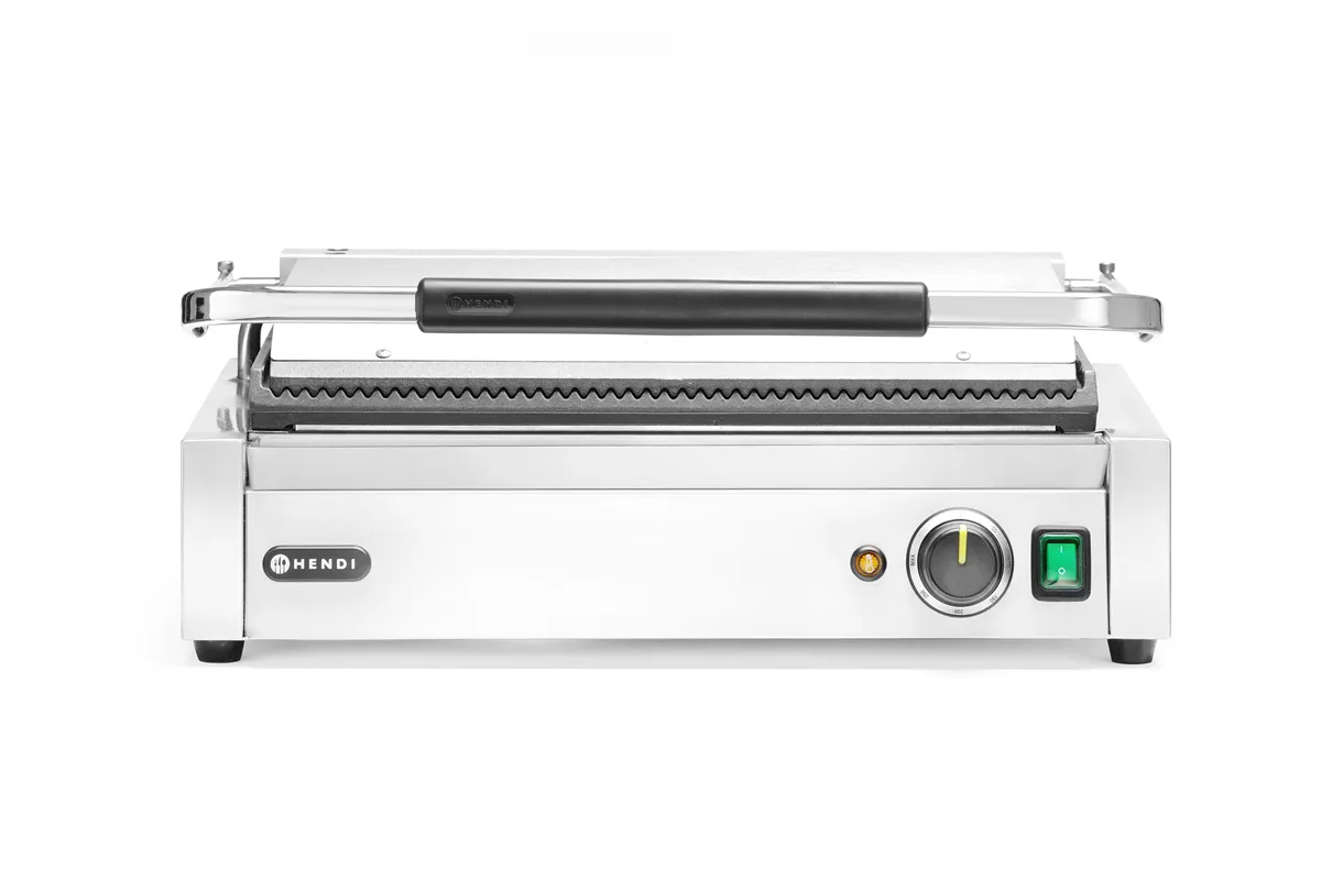 Grill kontaktowy Panini XL, 230V/2700W, 548x464x216mm Hendi 263624