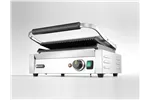 Grill kontaktowy Panini, góra i dół ryflowane, 230V/2200W, 430x375x216mm Hendi 263655
