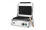 Grill kontaktowy Panini, góra i dół ryflowane, 230V/2200W, 430x375x216mm Hendi 263655