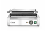 Grill kontaktowy Panini, góra i dół ryflowane, 230V/2200W, 430x375x216mm Hendi 263655