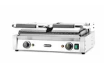 Grill kontaktowy podwójny Ryflowany, góra i dół ryflowane, 230V/3600W, 570x375x216mm Hendi 263709