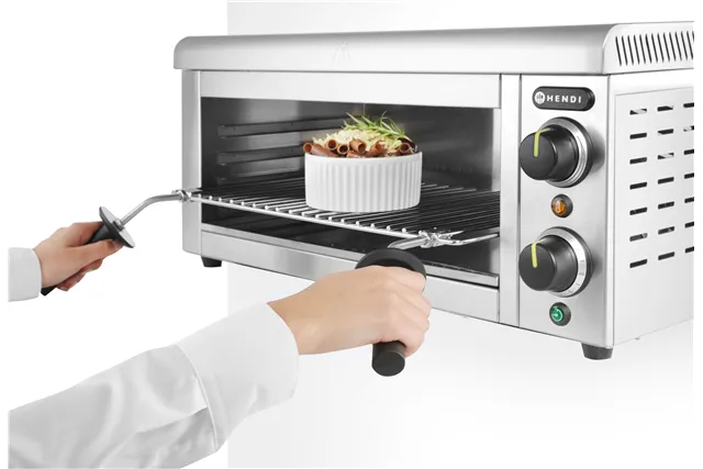 Opiekacz z możliwością montażu na ścianie, 230V/2000W, 610x450x275mm Hendi 264119