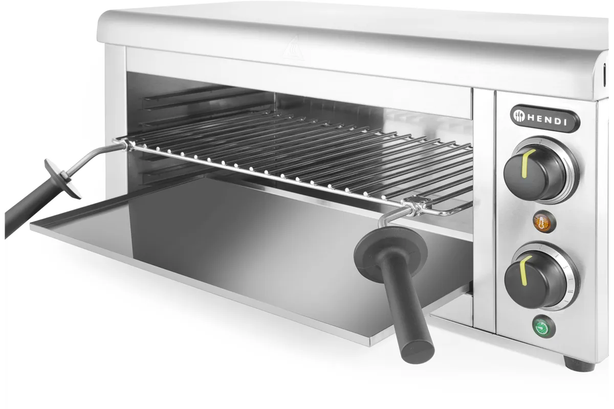 Opiekacz z możliwością montażu na ścianie, 230V/2000W, 610x450x275mm Hendi 264119