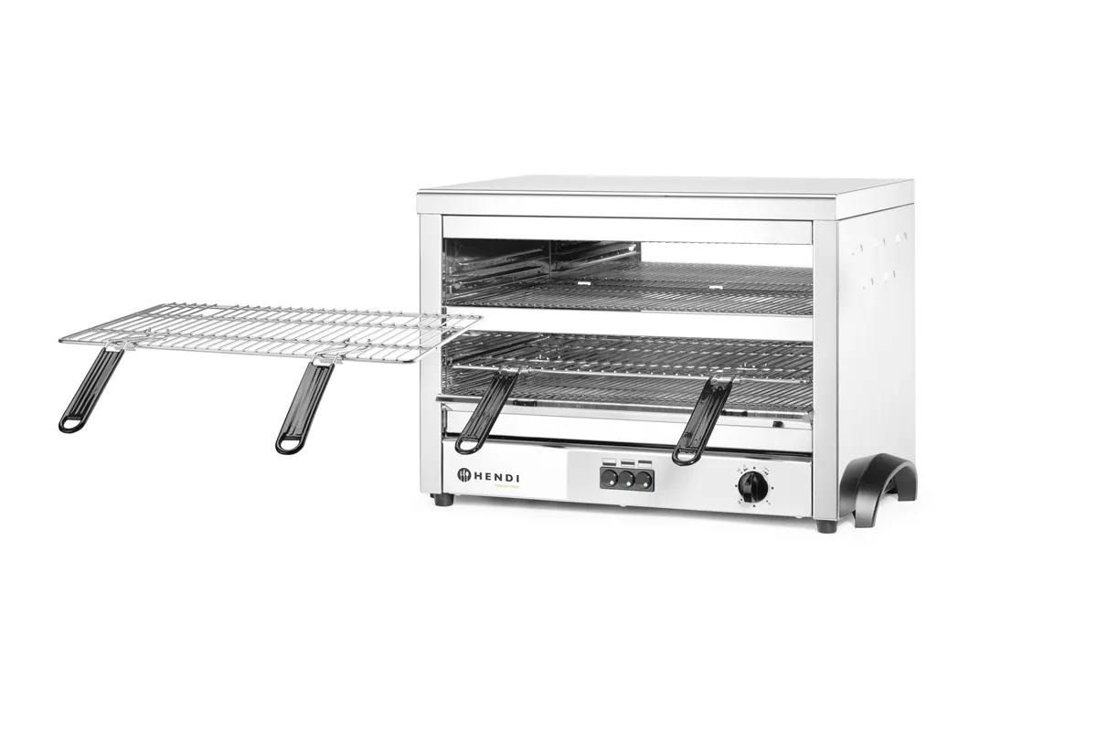 Opiekacz kwarcowy MAXI GN 1/1, 400V/4500W, 682x528x455mm Hendi 264331