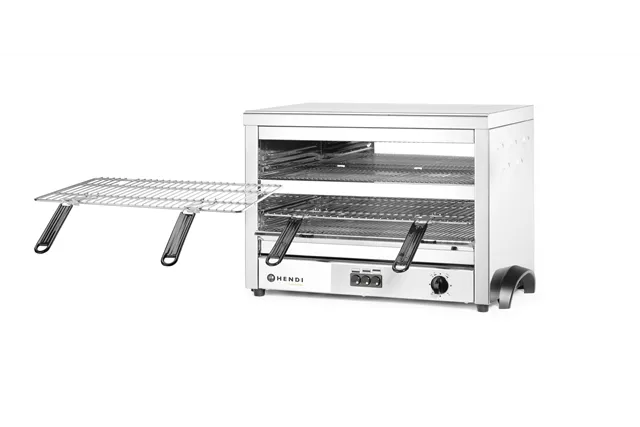 Opiekacz kwarcowy MAXI GN 1/1, 400V/4500W, 682x528x455mm Hendi 264331