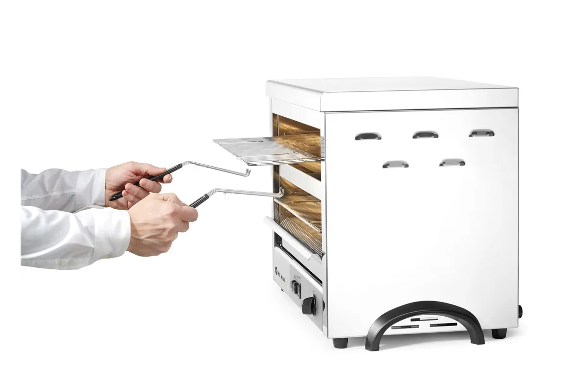 Opiekacz kwarcowy MAXI GN 1/1, 400V/4500W, 682x528x455mm Hendi 264331