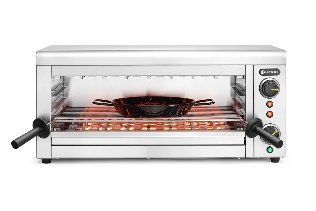 Opiekacz kwarcowy GN 1/1, 230V/3645W, 689x397x318mm Hendi 264409