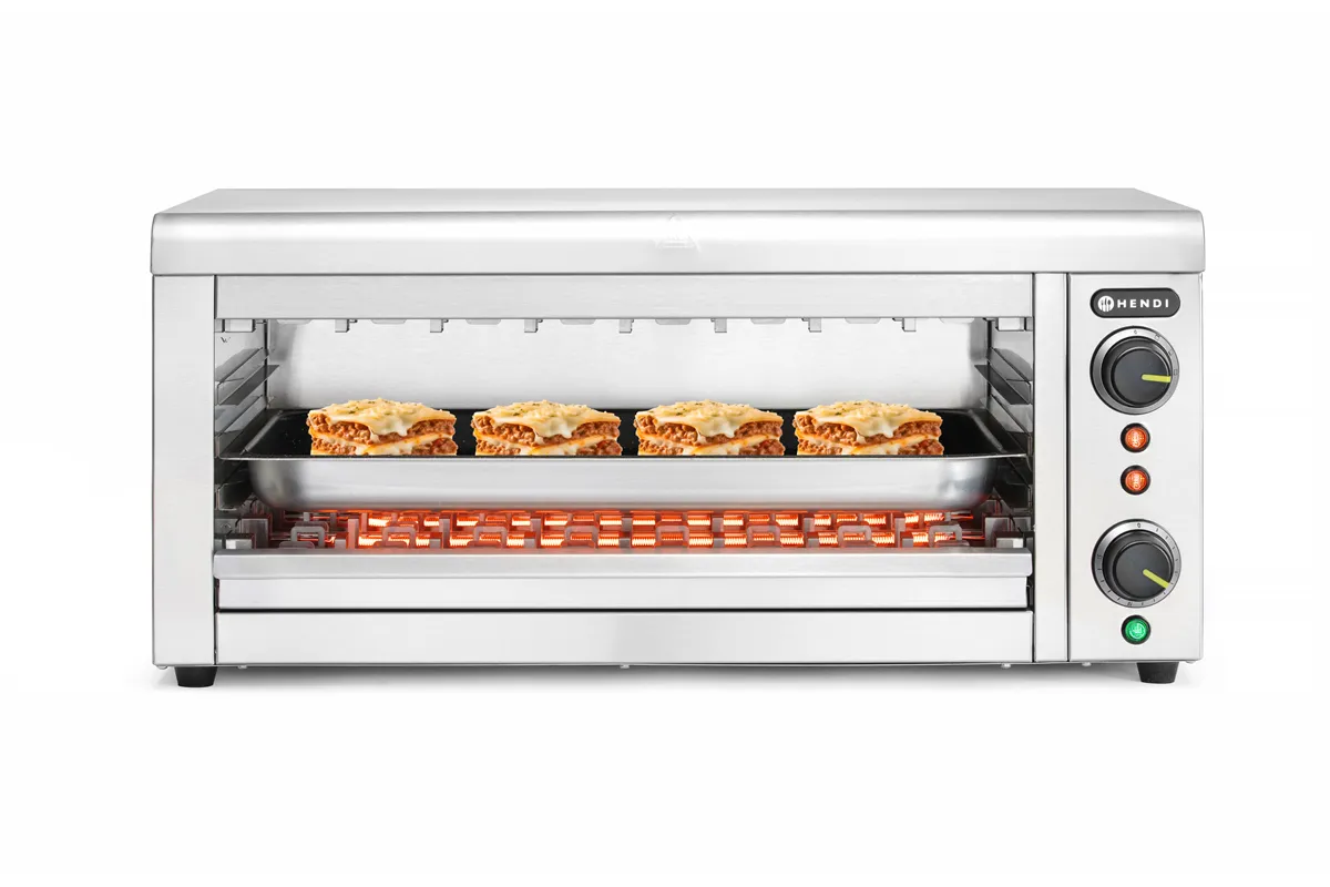 Opiekacz kwarcowy GN 1/1, 230V/3645W, 689x397x318mm Hendi 264409