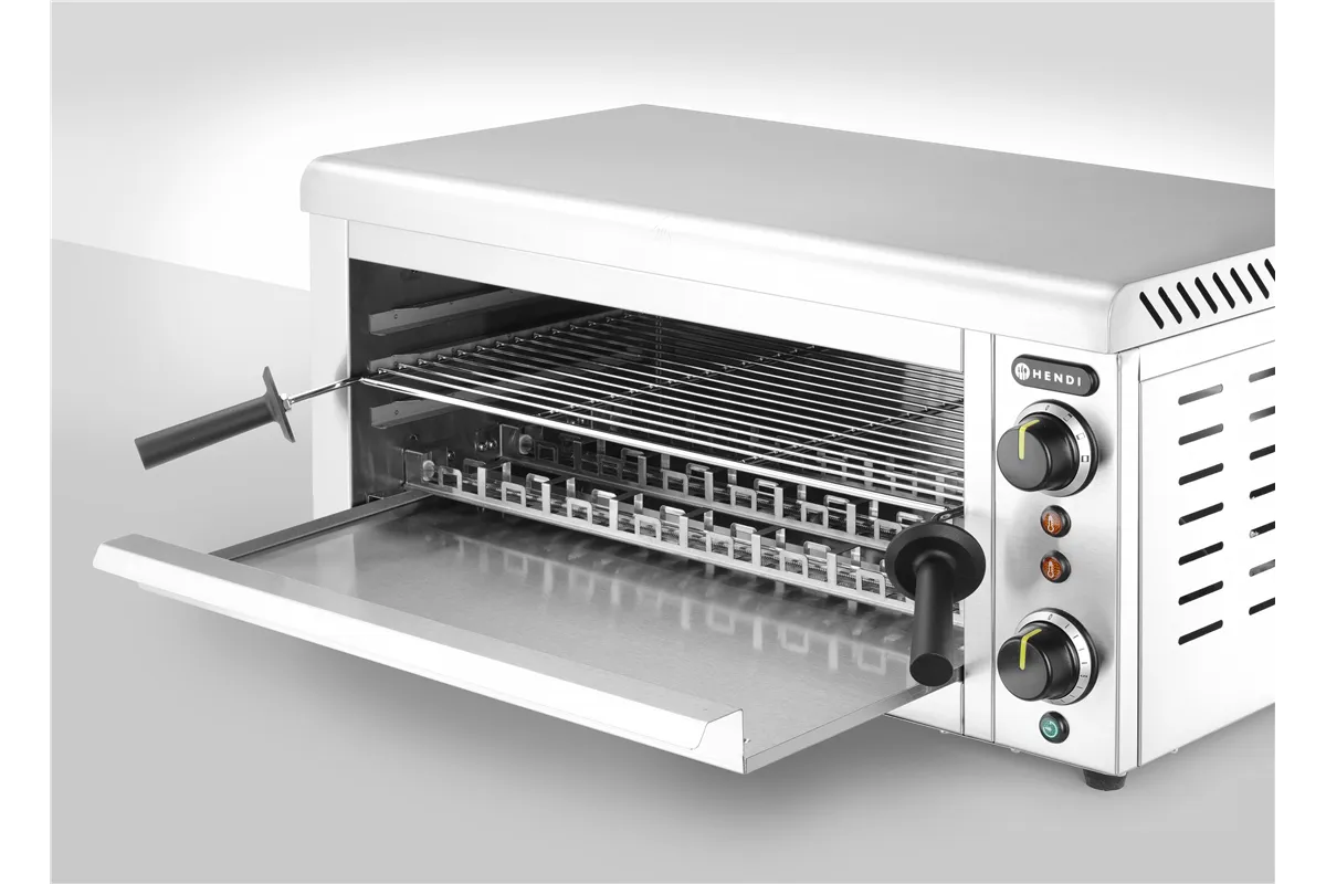 Opiekacz kwarcowy GN 1/1, 230V/3645W, 689x397x318mm Hendi 264409