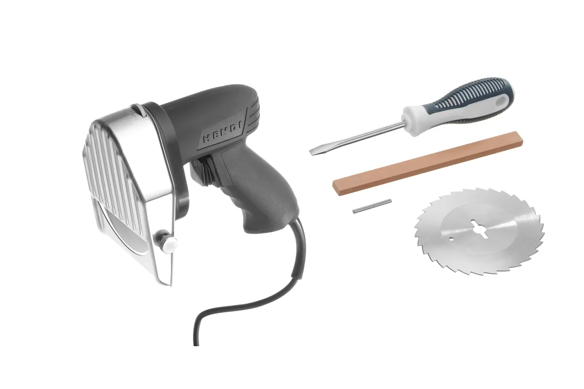 Nóż elektryczny do kebaba, Kitchen Line, 230V/80W, 262x134x189mm Hendi 267240