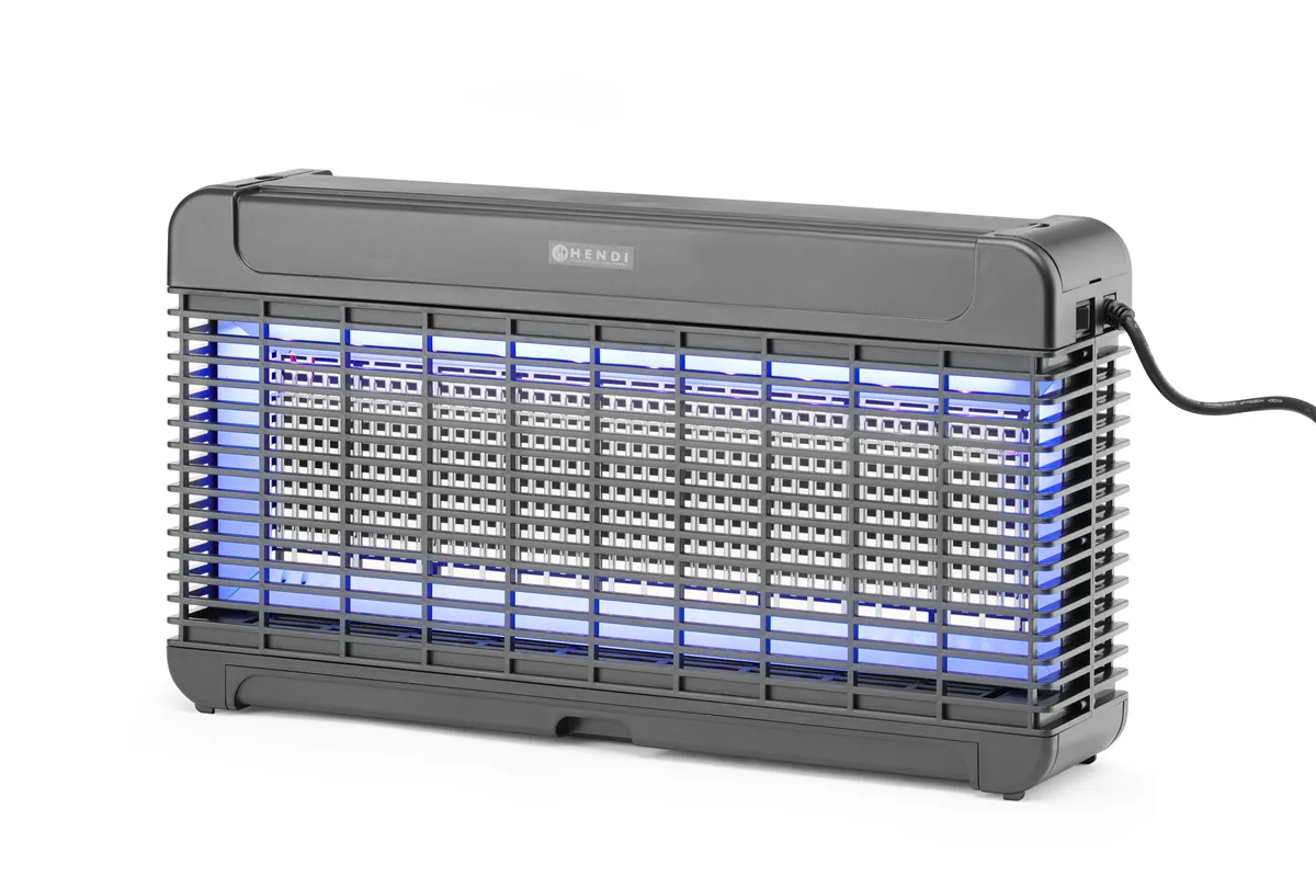 Lampa owadobójcza, 300 m², 230V/13W, 470x100x265mm Hendi 270097