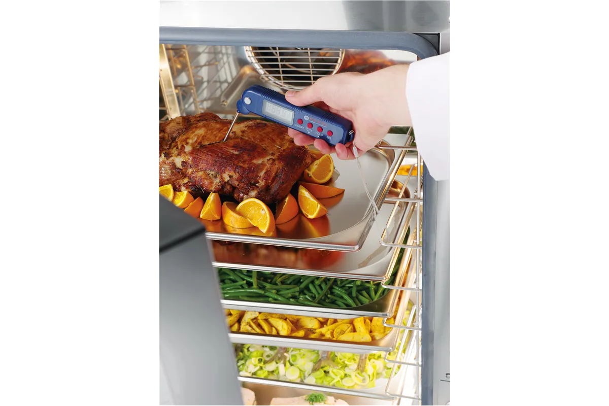 Termometr cyfrowy ze składaną sondą, 160x40x25mm Hendi 271308